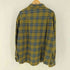 OUSWE 切りっぱなし チェックネルシャツ メンズ XL
