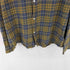 OUSWE 切りっぱなし チェックネルシャツ メンズ XL