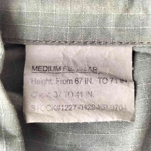 ロスコ ROTHCO リップストップ BDU シャツ メンズ M-R