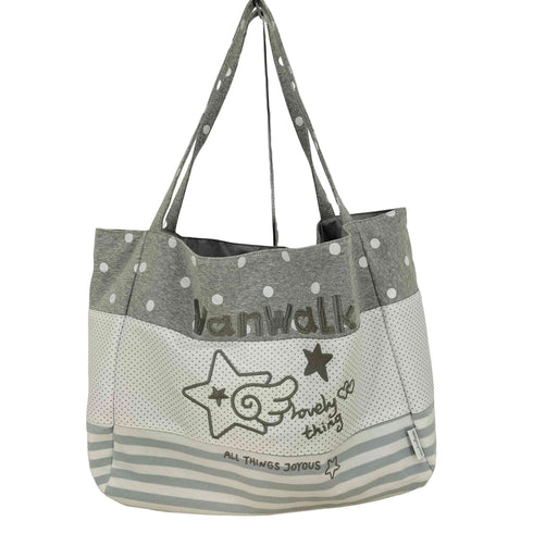 VANWALK Clover Tote Bag Star Silver レディース