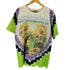 リキッドブルー LIQUID BLUE 90S バンドプリントタイダイクルーネックTシャツ GDP INC メンズ import:L