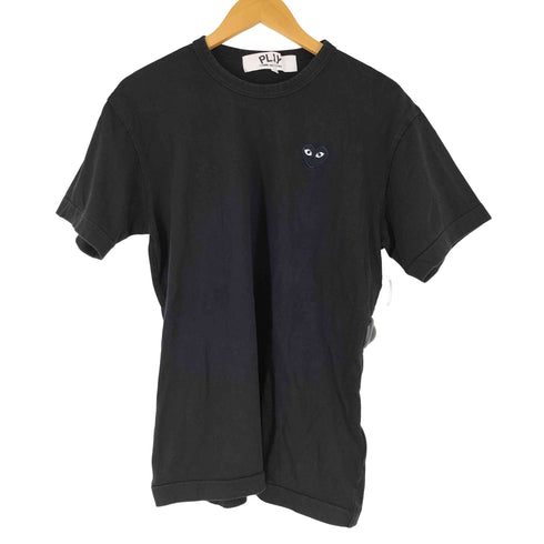 プレイコムデギャルソン PLAY COMME des GARCONS AD2022 ブラック ハートワッペン Tシャツ メンズ JPN:XL