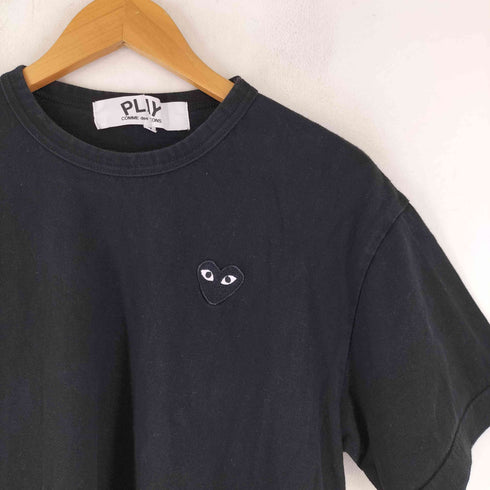 プレイコムデギャルソン PLAY COMME des GARCONS AD2022 ブラック ハートワッペン Tシャツ メンズ JPN:XL