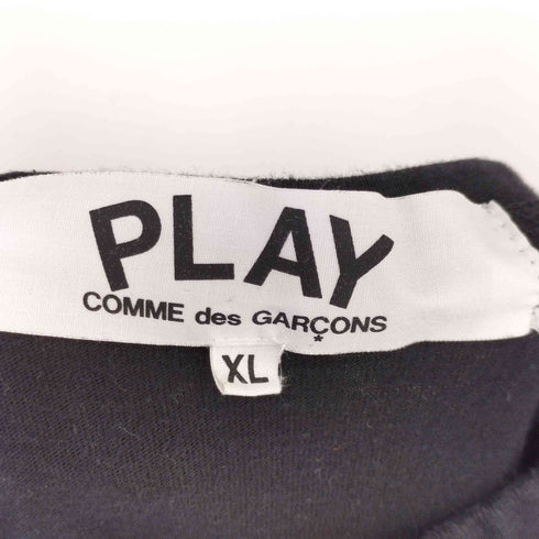 プレイコムデギャルソン PLAY COMME des GARCONS AD2022 ブラック ハートワッペン Tシャツ メンズ JPN:XL