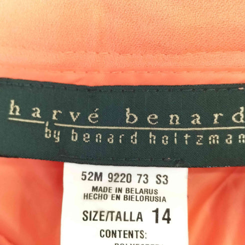 harve benard ポリエステル2タックスラックスパンツ メンズ 14