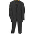 イーズィーバイゼニア E.Z BY ZEGNA 裏地背抜き 絹 シルク メリノ ウール 2B ストライプ テーラード ジャケット スラックス セットアップ 三陽商会 メンズ 44