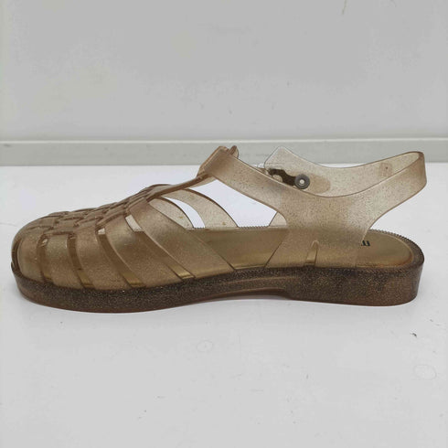 メリッサ melissa possession クリアゴールド サンダル レディース JPN:23