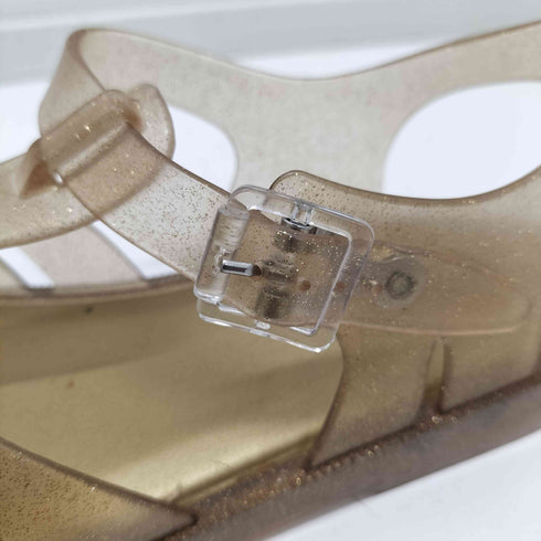 メリッサ melissa possession クリアゴールド サンダル レディース JPN:23
