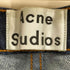 アクネストゥディオズ ACNE STUDIOS 濃紺 インディゴ ボタンフライ デニム パンツ レディース 33/32