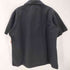ユーエスアーミー U.S. ARMY 米軍 General Purpose Smock 開襟 オープンカラー S/S アーミー ブラック スモック ボックス シャツ メンズ import:L