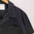 ユーエスアーミー U.S. ARMY 米軍 General Purpose Smock 開襟 オープンカラー S/S アーミー ブラック スモック ボックス シャツ メンズ import:L