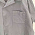ユーエスアーミー U.S. ARMY 米軍 General Purpose Smock 開襟 オープンカラー S/S アーミー ブラック スモック ボックス シャツ メンズ import:L