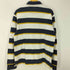 ブルックスブラザーズ BROOKS BROTHERS ロゴ 刺繍 L/S ボーダー ラガー ポロ シャツ メンズ import:XL
