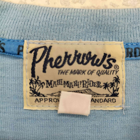 フェローズ PHERROWS キャラクタープリント クルーネックTシャツ メンズ 36