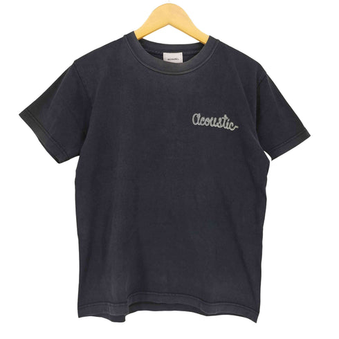ACOUSTICK 両面プリント 半袖 クルーネックTシャツ メンズ JPN:S
