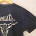 ACOUSTICK 両面プリント 半袖 クルーネックTシャツ メンズ JPN:S