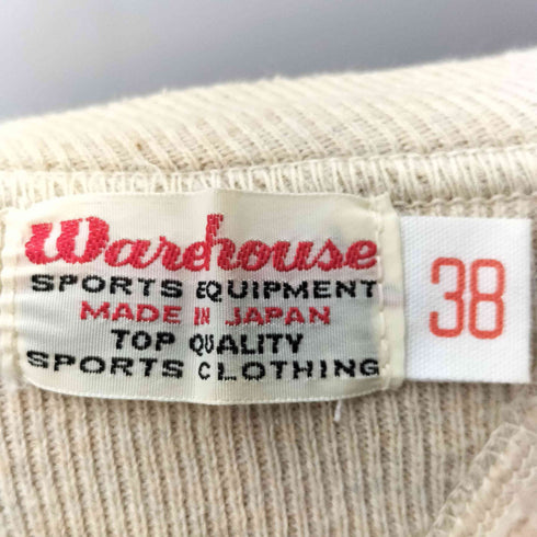 ウエアハウス WAREHOUSE Wooster High School 両V字ガゼット クルーネックスウェット メンズ 38