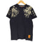 MATCH LABEL 和柄 両面プリント クルーネックTシャツ メンズ JPN:M