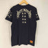 MATCH LABEL 和柄 両面プリント クルーネックTシャツ メンズ JPN:M