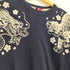 MATCH LABEL 和柄 両面プリント クルーネックTシャツ メンズ JPN:M