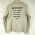 ACOUSTICK 両面プリント ジップアップ カットソー メンズ JPN:M