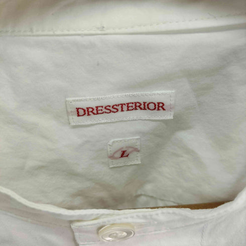 ドレステリア DRESSTERIOR バンドカラーシャツ メンズ import:L