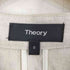 セオリー theory リネン混 ノーカラージャケット レディース 0