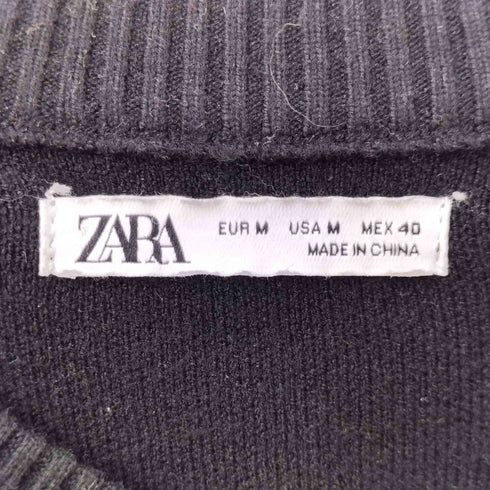 ザラ ZARA レーヨン混 ニットプルオーバー メンズ JPN:M