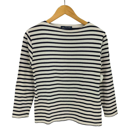 セントジェームス SAINT JAMES フランス製 ボーダー バスクシャツ レディース import:XS