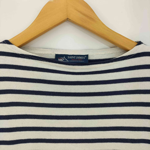 セントジェームス SAINT JAMES フランス製 ボーダー バスクシャツ レディース import:XS