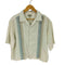 ハガークロージング HAGGAR リネン S/S オープンカラー キューバシャツ メンズ import:L