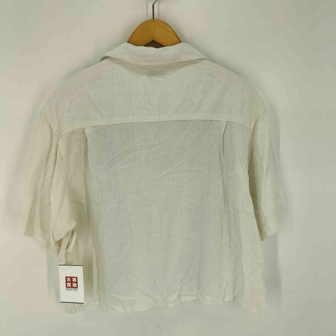 ハガークロージング HAGGAR リネン S/S オープンカラー キューバシャツ メンズ import:L