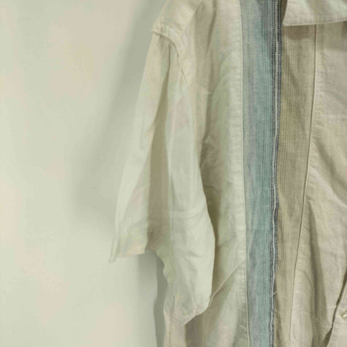 ハガークロージング HAGGAR リネン S/S オープンカラー キューバシャツ メンズ import:L