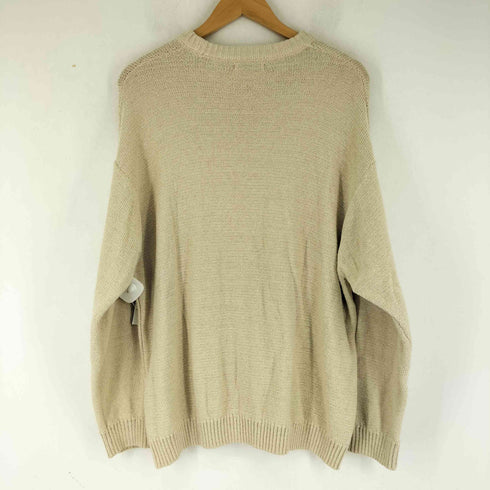 ザラ ZARA クルーネック コットンニット メンズ JPN:M