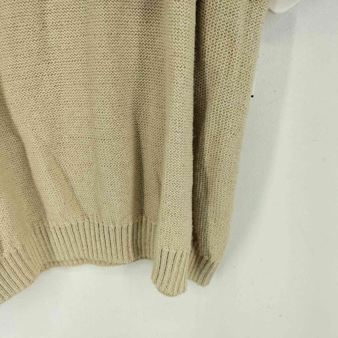 ザラ ZARA クルーネック コットンニット メンズ JPN:M