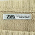 ザラ ZARA クルーネック コットンニット メンズ JPN:M