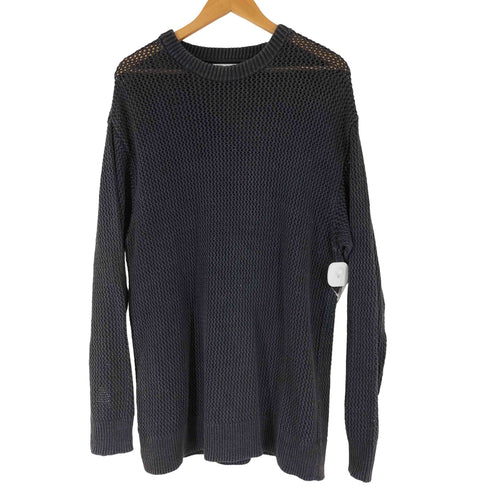 ザラ ZARA コットンニットセーター メンズ import:M