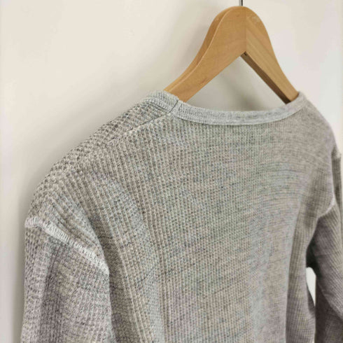 JIGSAW BASIC 日本製 ワッフル L/S クルーネック Tシャツ メンズ JPN:2