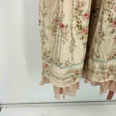 Victorian maiden ストライプローズリボンドレス レディース