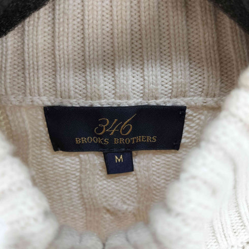 ブルックスブラザーズ 346 BROOKS BROTHERS ケーブル コットン ドライバーズニット レディース JPN:M