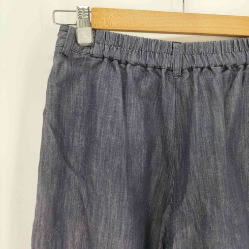 フランシュリッペ franche lippee ワイド デニムパンツ 裾レース レディース JPN:M