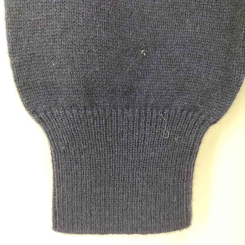 バーバリーズ BURBERRYS 90S 白タグ ウール カシミヤ ロゴ クルーネック ニット レディース import:M