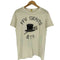 ベルバシーン Velva Sheen 70-80S 復刻 USA製 FFV GENTS イエローレーベ スラブプリントTシャツ“FFV GENTS” メンズ import:M