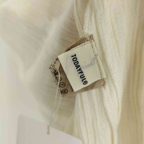 トゥデイフル TODAYFUL Embroidery Gauze Dress エンブロイダリーガーゼドレス レディース JPN:38
