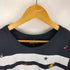 ヴィヴィアンウエストウッドアングロマニア Vivienne Westwood ANGLOMANIA ボーダーマリン系 オーブ刺繍 Tシャツ レディース import:L