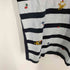ヴィヴィアンウエストウッドアングロマニア Vivienne Westwood ANGLOMANIA ボーダーマリン系 オーブ刺繍 Tシャツ レディース import:L