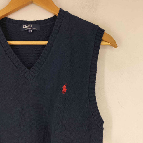 ポロバイラルフローレン Polo by RALPH LAUREN スモールポニー刺繍 コットン ベスト メンズ 170