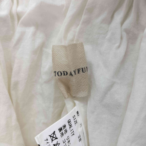 トゥデイフル TODAYFUL Linen Wide Salopette リネンワイドサロペット レディース 38