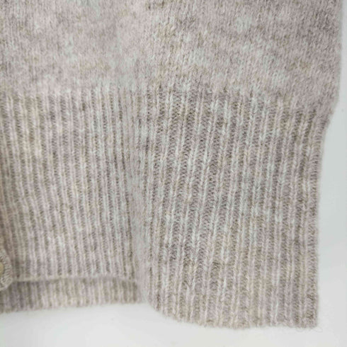 ラルフローレン RALPH LAUREN ポニー 刺繍 ウール クルーネック カーディガン レディース import:L