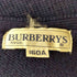 バーバリーズ BURBERRYS 90S 白タグ エンブレム 刺繍 金ボタン ウール ニット カーディガン レディース 160A